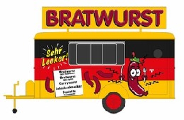N Verkaufswagen 1A, " Bratwurst  "
