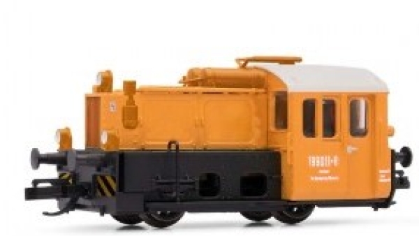 TT D DR Diesellokomotive Kö II, 199 011- 8, 2A, Ep.IV, orange, Führerhaus geschlossen, etc...................