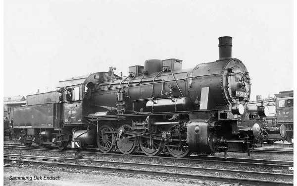 H0 D DRG  Dampflokomotive BR 55.25, D, L=210mm, Ep.II, rot/ schwarz,  etc..............................