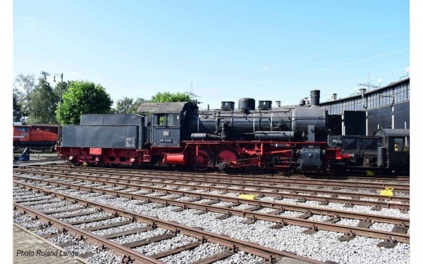 H0 D DB  Dampflokomotive BR 55.25, D, L=210mm, Ep.III, rot/ schwarz,  Sound, etc.............................