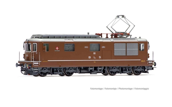 H0 Ch BLS Elektrolokomotive Re 4/ 4, 161, 4A, Ep.IV - V, , L= 174mm,  dig., Sound, " Domodossola ", etc...............