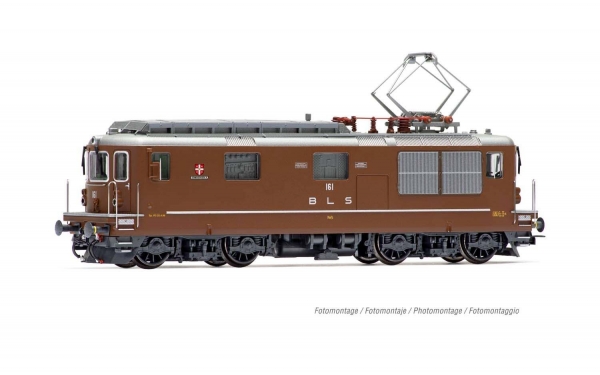 H0 Ch BLS Elektrolokomotive Re 4/ 4, 161, 4A, Ep.IV - V, , L= 174mm, Sound,  " Domodossola ", etc...............