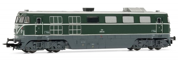 H0 A ÖBB Diesellokomotive 2050.002, 4A, L= 204mm, Ep.IV,  grün, Sound, etc......................