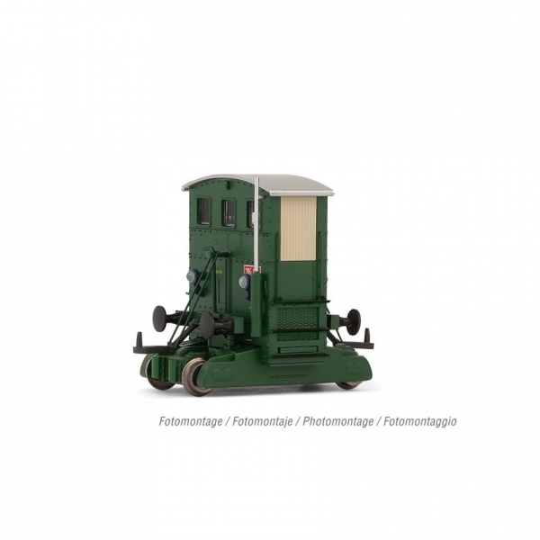 H0 I FS Rangiertraktor 2A, Ep.IV,  grün, " Sogliola 206 009,  " etc.......................