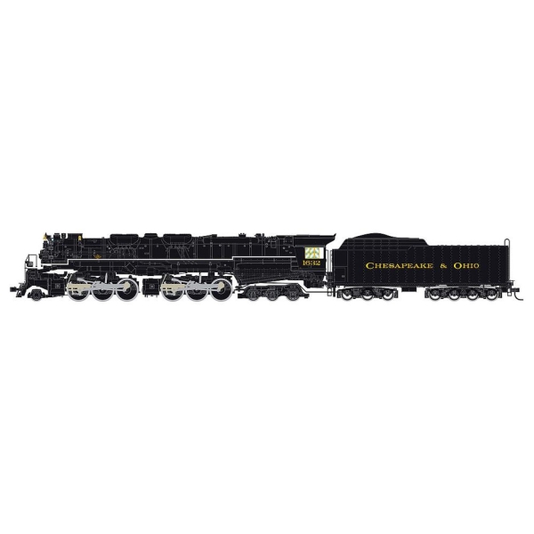 H0 USA Schwere Güterzugdampflokomotive BR 2- 6-6-6-, Alleghehy, Nr. 1632, etc............................................... H0 USA Schwere Güterzugdampflokomotive BR 2- 6-6-6-, Alleghehy, Nr. 1632, etc...............................................