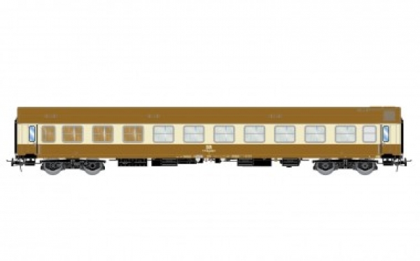 H0 D DR Salonwagen, 4A, Ep.IV, braun beige