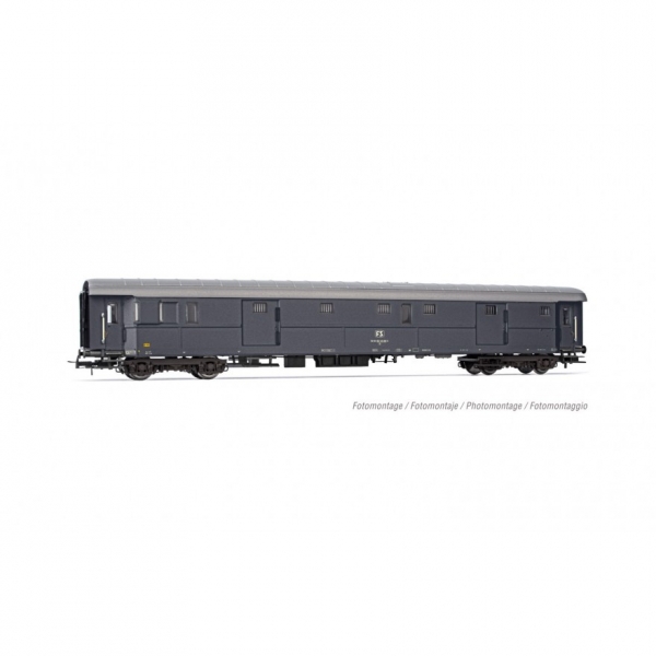 H0 I FS Gepäckwagen Dz83000, 4A, Ep.III, Castano/ Isabella, etc..............................