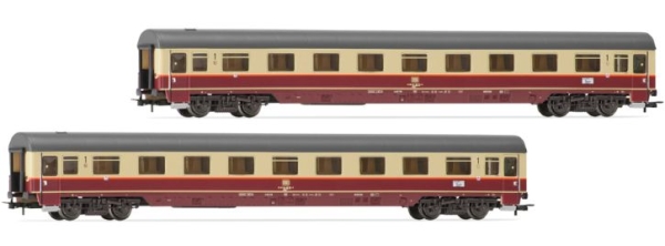 H0 D DB Reisezugwagen Set 2x, Avmz111, Kl.1, 4A, Ep.IV, Rheingold, etc......................................