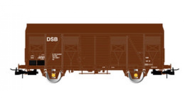 H0 DK DSB Güterwagen Gs, ged., 2A, Ep.IV-  V,  braun, etc.................