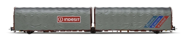 H0 I FS Schiebeplanenwagen Lails, 3achs., 3A, Ep.V, " Inpesit....", etc......................................................