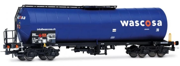 H0 PRI Kesselwagen, 4A, Ep.VI, " WASCOSA " , blau, L=170mm, R= 357mm, etc................................