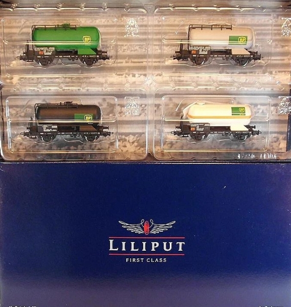 H0 D DB Kesselwagen Set St.4x, 2A, Ep.III-IV, etc...........................................