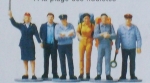 TT Figur Bahnpersonal DR Reisende, etc.....
