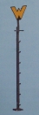 H0 Bahnausstattung BS MS Rangiersignal ohne Laterne