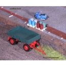 H0 D DDR LKW Zubehör  Hänger Kipp HK3