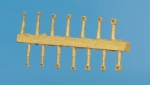 H0 Zurüstteil Flansch eckig 0,6; 0,7: 0,8 und 1,0mm Durchmesser