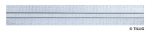 H0 Tramgleis Gleis gerade 316,8mm, 1spur,  Pflastersteine