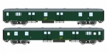 H0 CZ CSD Gepäckwagen DFRa Brno, 4A, Ep.VI, L=267mm, grün, etc............................................................................
