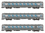 H0 F SNCF Reisezugwagen Set 3x, DEV, kurz, 4A, Ep.III, etc.......................
