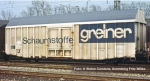 H0 D DB Großraum- Güterwagen Hbks, Nr.022 0 356 9, 2A, Ep.IV, L=172mm, " Schaumstoffe Greiner ", etc.....................