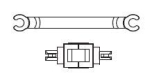 H0 Piko Ersatzteile D DB Elektrotriebwagen BR 440, 45A, Ep.VI, Funktionskupplung+ Kuppstange, etc.......................