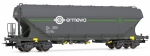 H0 F SNCF Schwenkdachwagen Uagps , 4A, Ep.VI, flache Wände, " ERMEWA " , etc............................