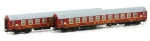 H0 D DR Schlafwagen Set, 2teilig, 4A, Ep.III, L= 564mm, " MITROPA "